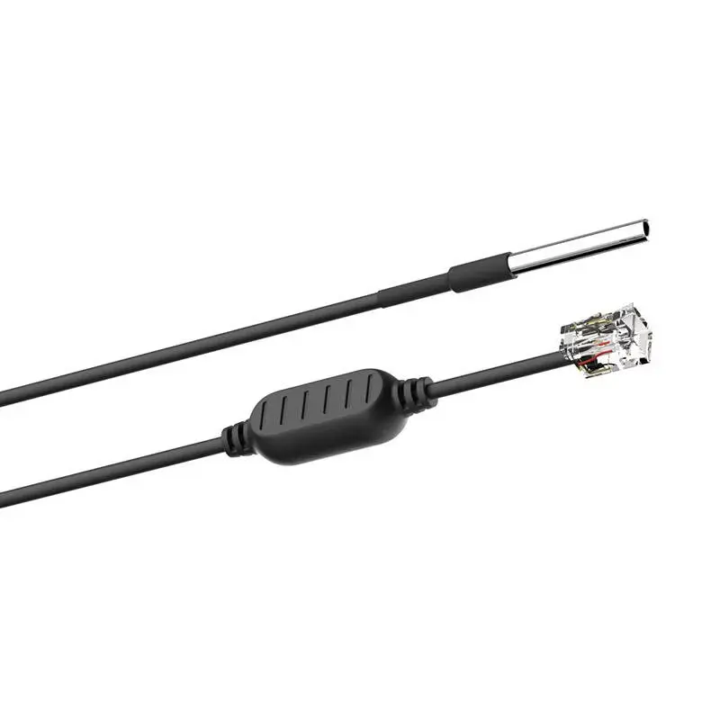 Sensor de temperatura Sonoff WTS01 con cable de 1,5 m, sonda externa para monitorización de temperatura