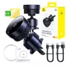 Soporte para coche Baseus MagPro C40164100121-01 15W Qi2.0 negro – cargador inalámbrico magnético para teléfonos compatibles con Qi2.0