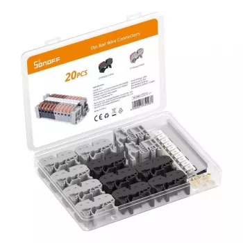 Conectores de cable para carril DIN Sonoff 211 set de 20 uds.