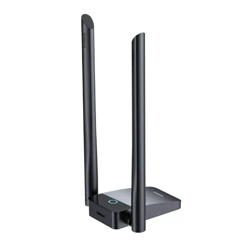 Adaptador WiFi Baseus FastJoy 1800 Mbit/s negro – adaptador de red USB de doble banda
