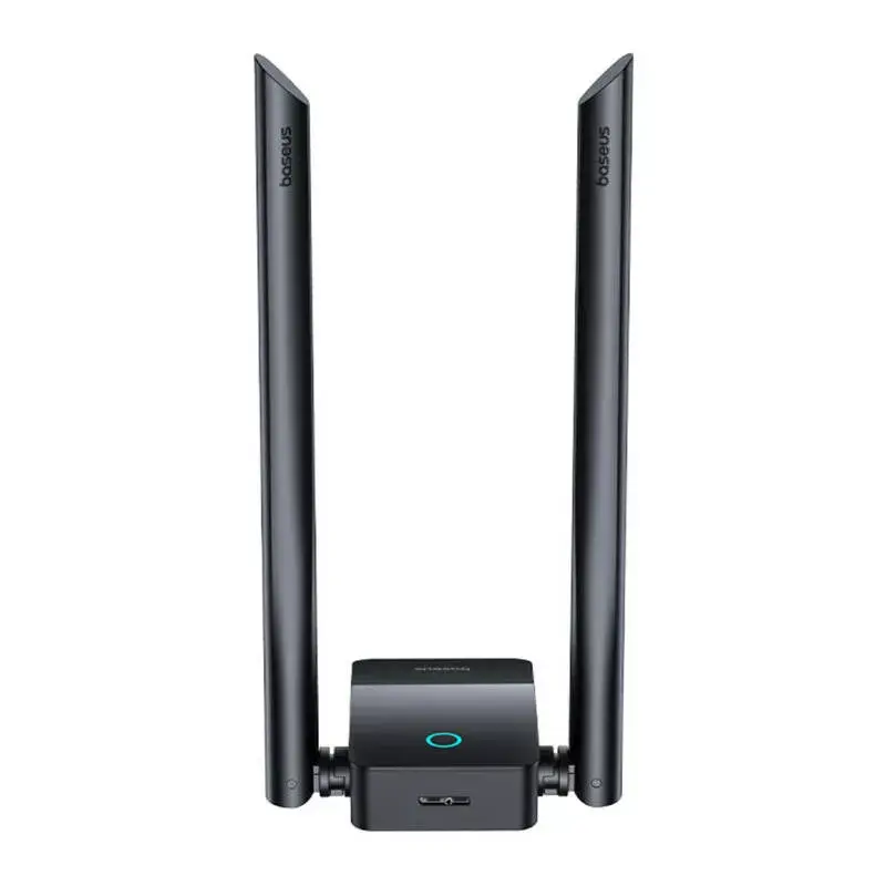 Adaptador WiFi Baseus FastJoy 1800 Mbit/s negro – adaptador de red USB de doble banda