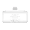 Batería externa OS-Baseus Compact IP 5000mAh 20W (blanca)