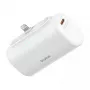 Batería externa OS-Baseus Compact IP 5000mAh 20W (blanca)