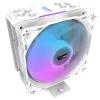 Ventilador de CPU Darkflash Z4 Pro Mist blanco — ventilador de 120 mm, rodamiento hidráulico, 200 W TDP, compatible con AM5/AM4/LGA1700/1200/115x