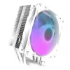 Ventilador de CPU Darkflash Z4 Pro Mist blanco — ventilador de 120 mm, rodamiento hidráulico, 200 W TDP, compatible con AM5/AM4/LGA1700/1200/115x