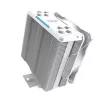 Ventilador de CPU Darkflash Z4 Pro Mist blanco — ventilador de 120 mm, rodamiento hidráulico, 200 W TDP, compatible con AM5/AM4/LGA1700/1200/115x
