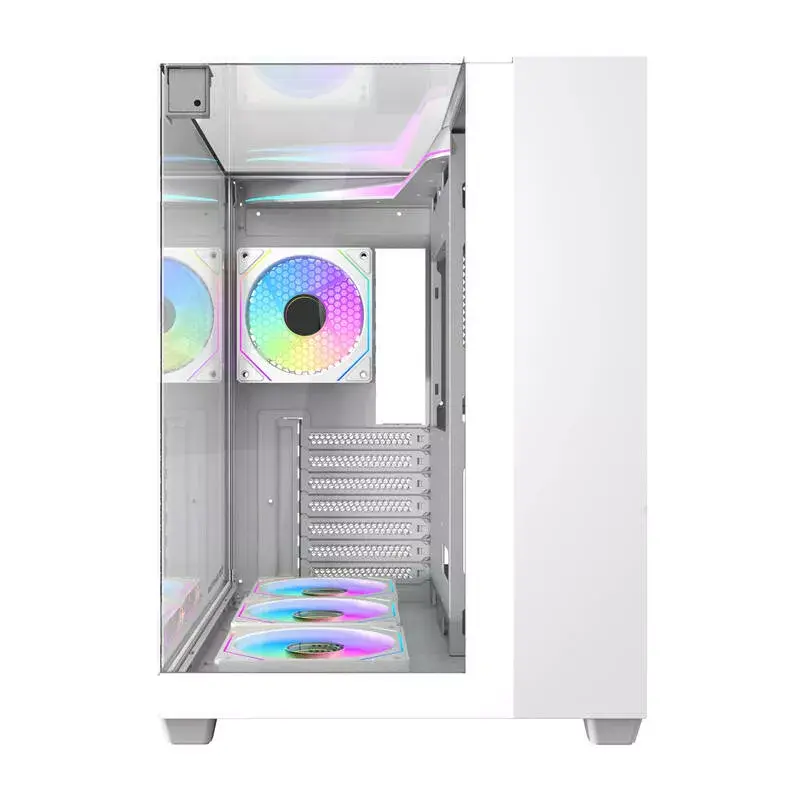 Caja de ordenador Darkflash TH285, ATX, blanca