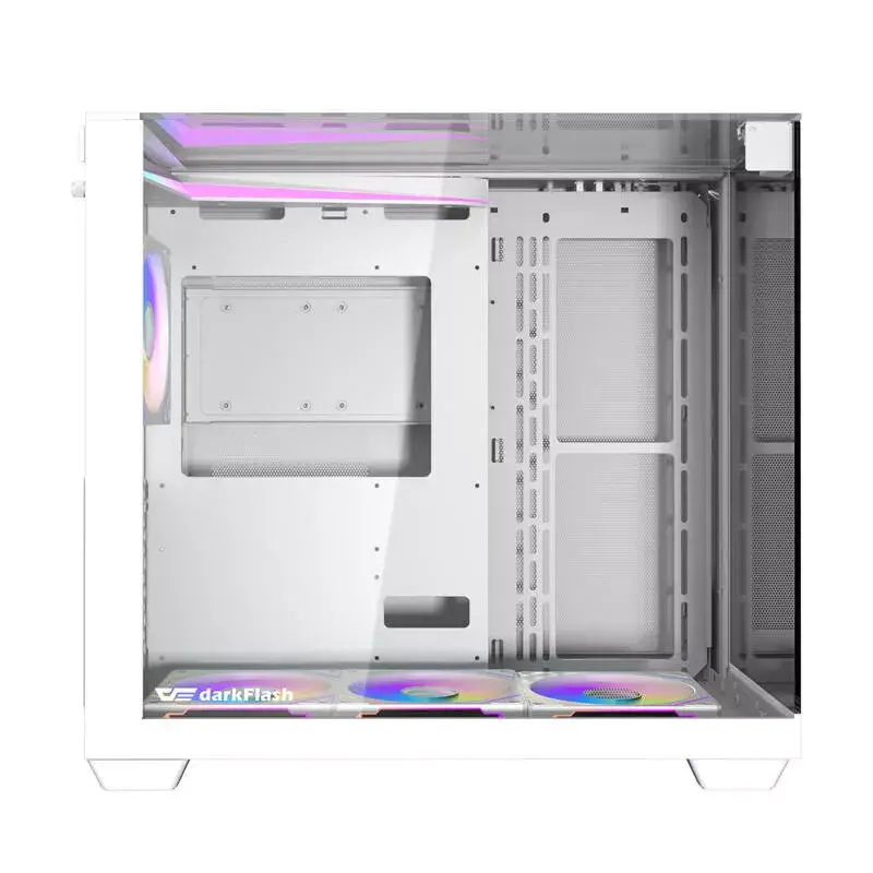 Caja de ordenador Darkflash TH285, ATX, blanca