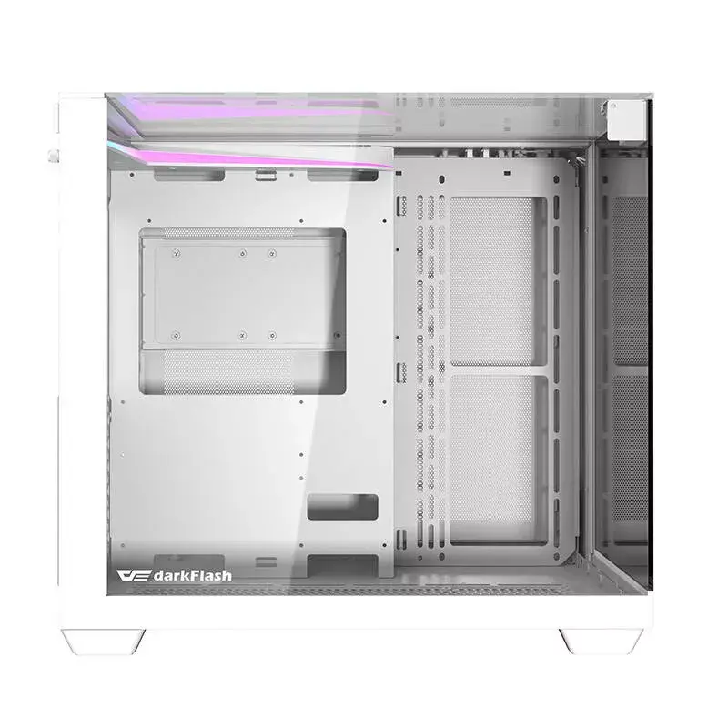 Caja de ordenador Darkflash TH285, ATX, blanca