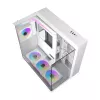 Caja de ordenador Darkflash TH285, ATX, blanca