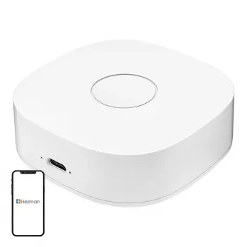 Gateway Smart Home HEIMAN WS2GW-R WiFi conectividad inalámbrica, modelo WS2GW-R