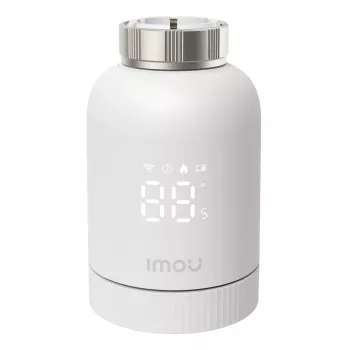 Termostato digital Imou TRV1 Kit ZigBee blanco a pilas