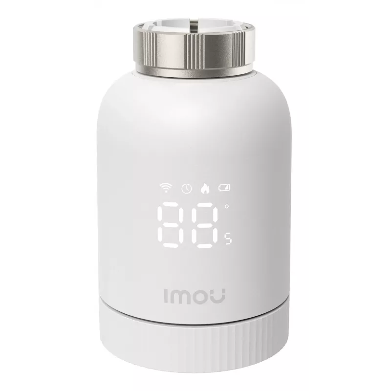 Termostato digital Imou TRV1 Kit ZigBee blanco a pilas