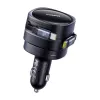 Cargador de coche Baseus Enjoyment Max 60W con cables USB-C integrados, salida de 60W