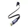 Cargador de coche Baseus Enjoyment Max 60W con cables USB-C integrados, salida de 60W
