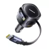 Cargador de coche Baseus Enjoyment Max 90W con conectores USB-C y USB-A