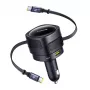 Cargador de coche Baseus Enjoyment Max 90W con conectores USB-C y USB-A
