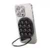 Soporte para smartphone Joyroom JR-ZS418 con ventosas y superficie compatible con MagSafe, negro