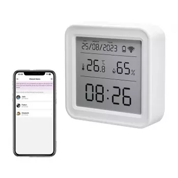 Sensor de temperatura y humedad Gosund ST17 Zigbee con pantalla LCD
