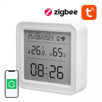 Sensor de temperatura y humedad Gosund ST17 Zigbee con pantalla LCD