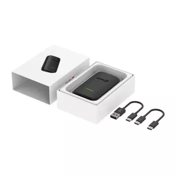Adaptador inalámbrico Carlinkit CPC200-A2A para Android Auto — WLAN 5 GHz/2,4 GHz, Bluetooth 5.2, USB-C, 5V 1A