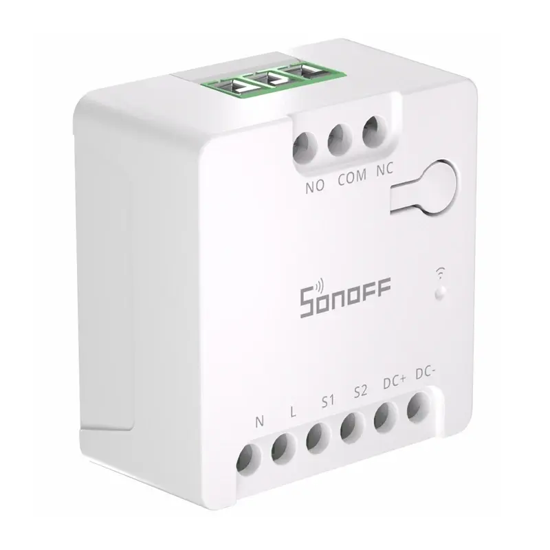 Interruptor inteligente Wi-Fi Sonoff MINI-D AC/DC 12–48V contacto libre de potencial