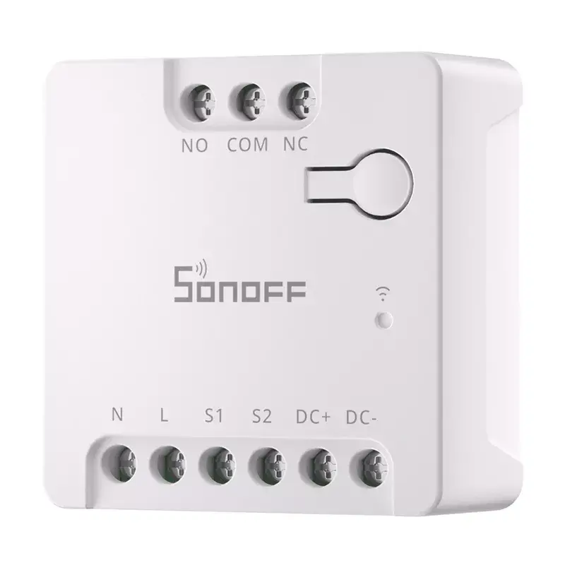 Interruptor inteligente Wi-Fi Sonoff MINI-D AC/DC 12–48V contacto libre de potencial