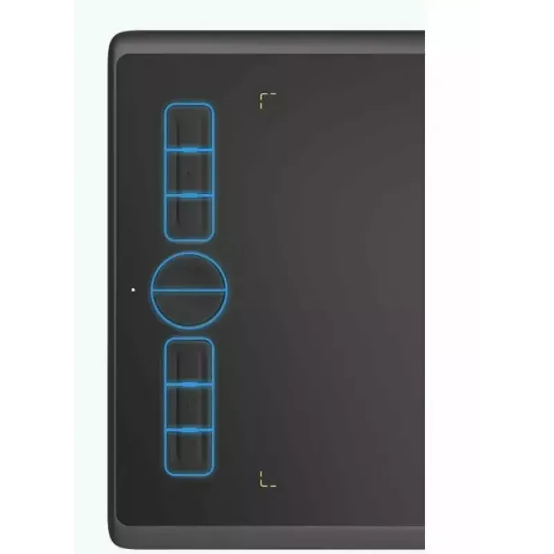 Huion Inspiroy H580X tableta gráfica, 8 x 5 pulgadas, 5080 LPI, 8192 niveles de presión, 8 teclas de acceso rápido, USB-C