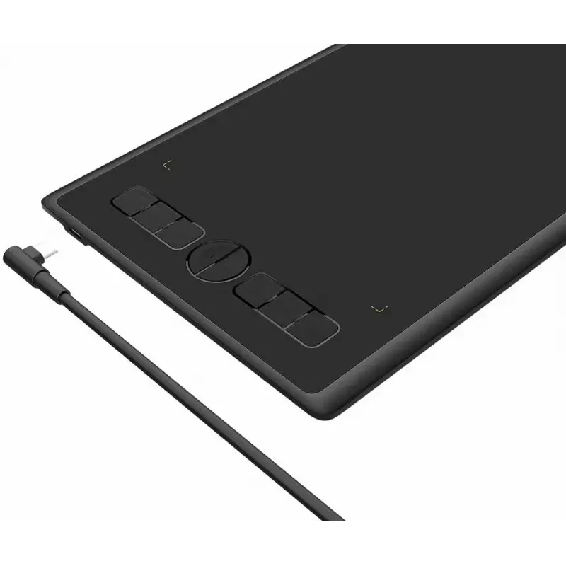 Huion Inspiroy H580X tableta gráfica, 8 x 5 pulgadas, 5080 LPI, 8192 niveles de presión, 8 teclas de acceso rápido, USB-C