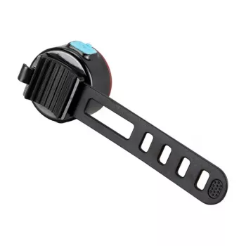 Luz para bicicleta Superfire BTL05 — luz frontal/trasera compacta, LED, recargable por USB