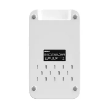 Impresora de etiquetas NIIMBOT K2 blanca – impresora de etiquetas Bluetooth portátil, diseño compacto