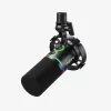 MAONO PD200X micrófono dinámico, iluminación RGB, metal, negro