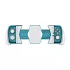 Mando móvil GameSir X3 Pro USB-C con soporte para teléfono, azul