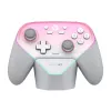 Mando inalámbrico GameSir SuperNova T4n Pro rosa — Bluetooth, diseño ergonómico de mano