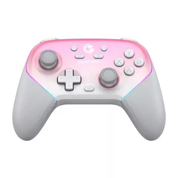 Mando inalámbrico GameSir SuperNova T4n Pro rosa — Bluetooth, diseño ergonómico de mano