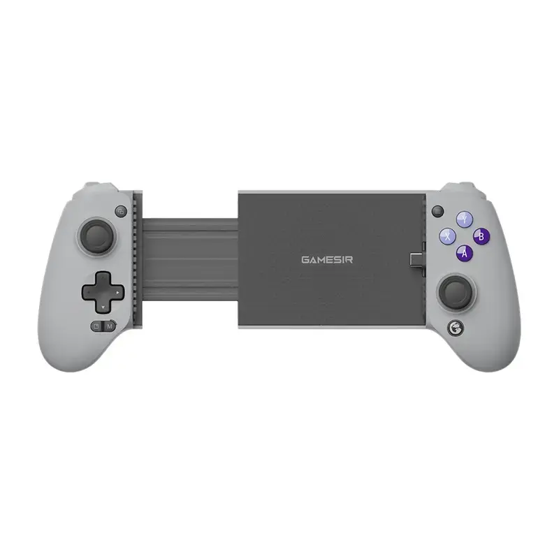 Mando móvil GameSir G8 Galileo USB-C con soporte para teléfono, gris
