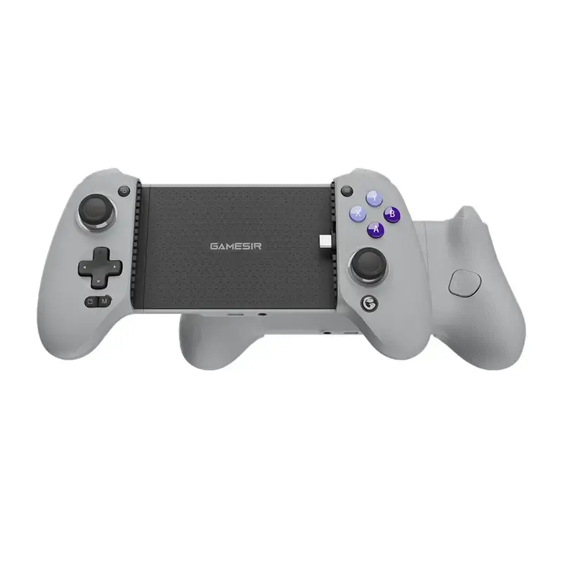 Mando móvil GameSir G8 Galileo USB-C con soporte para teléfono, gris