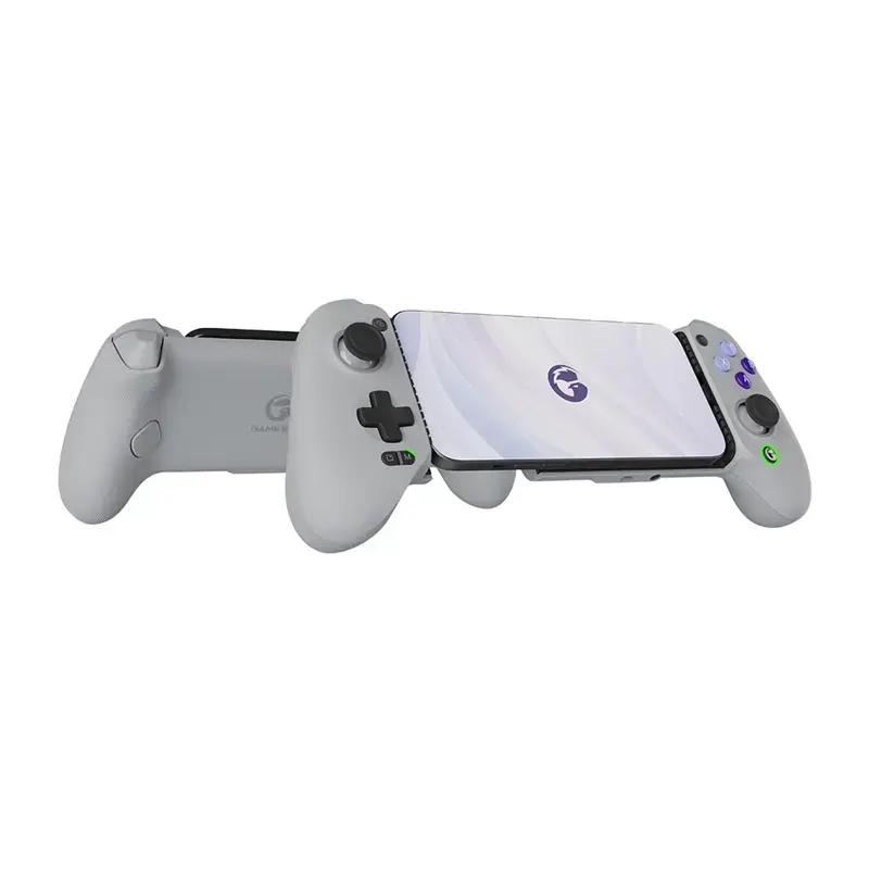 Mando móvil GameSir G8 Galileo USB-C con soporte para teléfono, gris