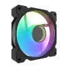Ventilador de refrigeración Darkflash DR08 (negro) — ventilador de carcasa/CPU, modelo DR08 negro