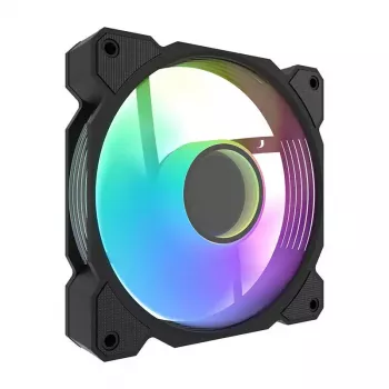 Ventilador de refrigeración Darkflash DR08 (negro) — ventilador de carcasa/CPU, modelo DR08 negro