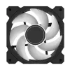 Ventilador de refrigeración Darkflash DR08 (negro) — ventilador de carcasa/CPU, modelo DR08 negro
