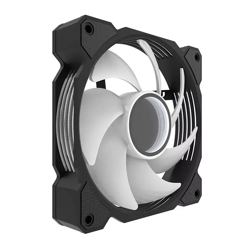Ventilador de refrigeración Darkflash DR08 (negro) — ventilador de carcasa/CPU, modelo DR08 negro