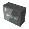 Caja de ordenador Darkflash DB460M Micro ATX negra