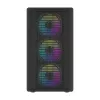 Caja de ordenador Darkflash DB460M Micro ATX negra