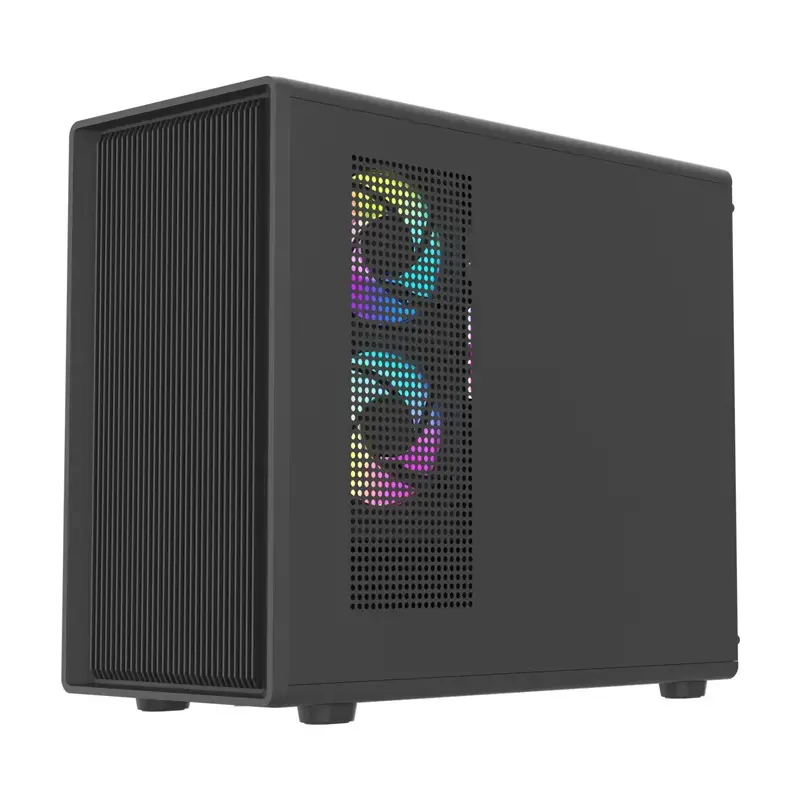 Caja de ordenador Darkflash DB460M Micro ATX negra