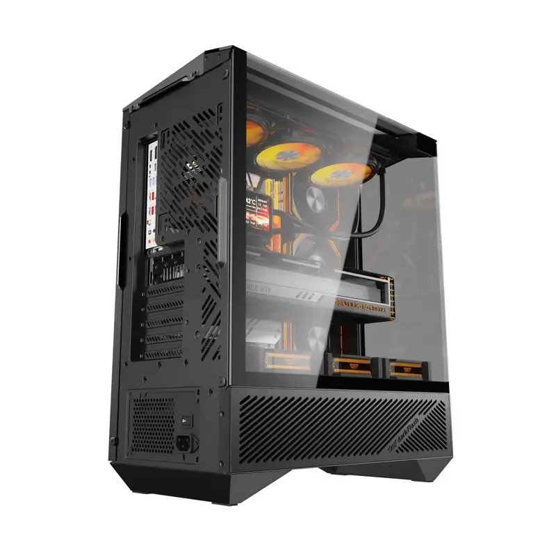 Caja de ordenador Darkflash DY460 ATX negra