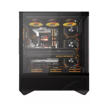 Caja de ordenador Darkflash DY460 ATX negra