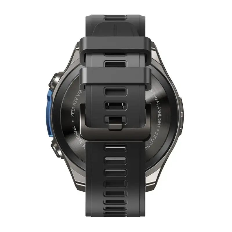 Smartwatch Zeblaze Vibe 8 Abyss negro con medidor de frecuencia cardíaca, resistente al agua