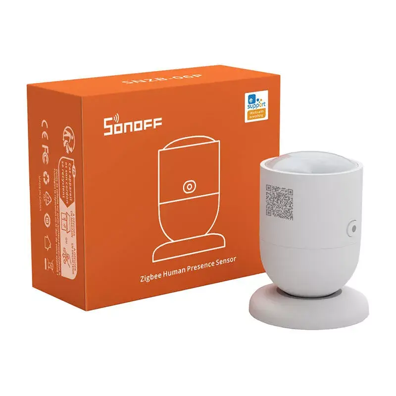 Sensor de movimiento y presencia Sonoff SNZB-06P ZigBee a pilas — detección de presencia