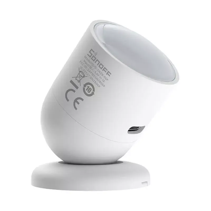 Sensor de movimiento y presencia Sonoff SNZB-06P ZigBee a pilas — detección de presencia